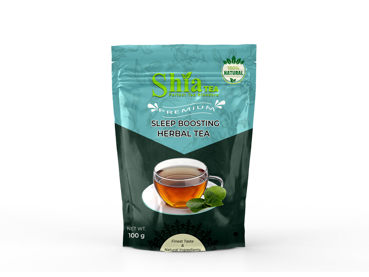 Shia Tea Sleep boosting Herbal tea | Genuine Herbal Tea| 100 grams (sleep boosting herbal tea)…