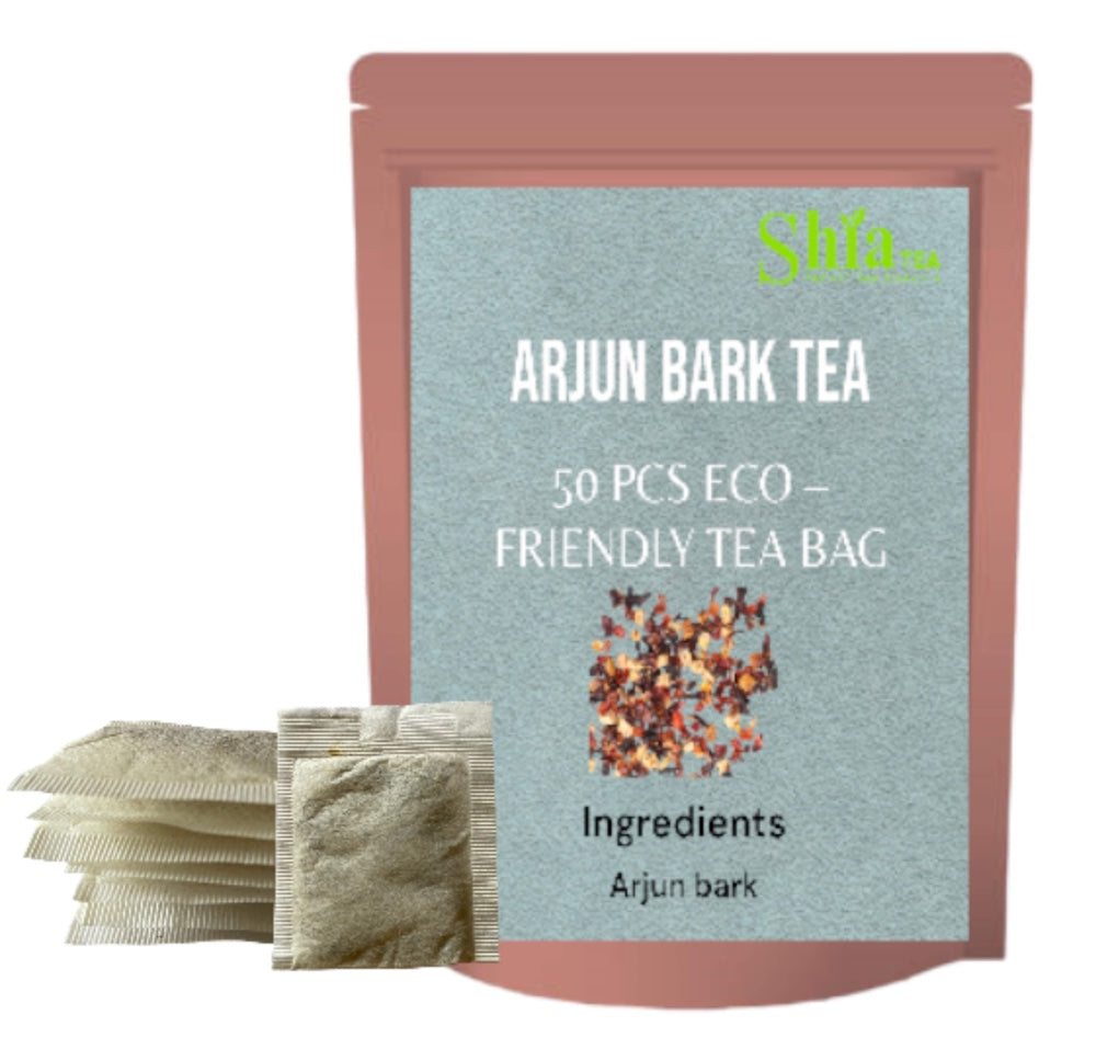 Arjun Barak herbal Tea I Eco friendly 50 pcs tea bag I caffeine free herbal