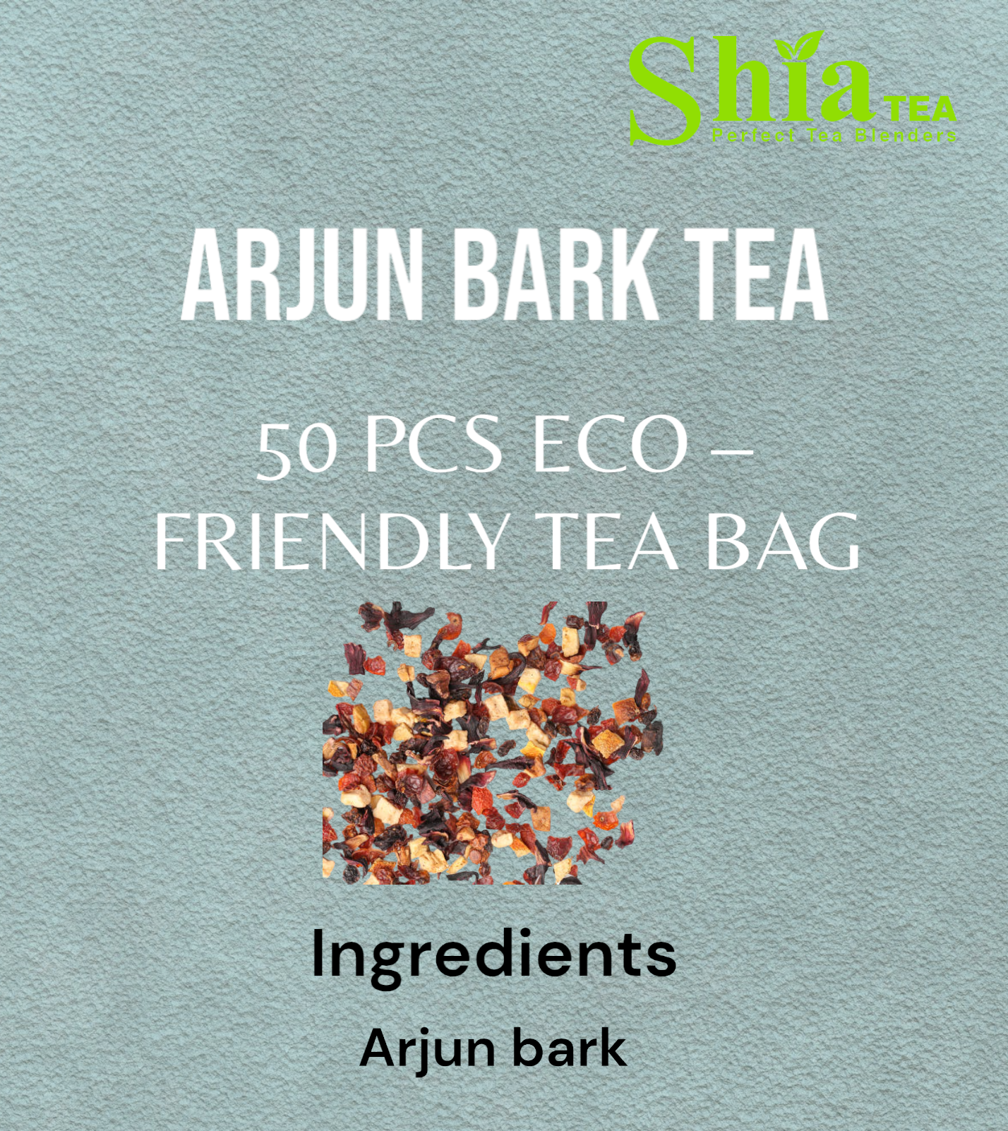 Arjun Barak herbal Tea I Eco friendly 50 pcs tea bag I caffeine free herbal
