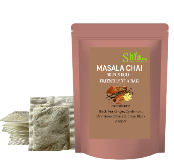 Masala herbal Tea I Eco friendly 50 pcs tea bag I Strong Masala