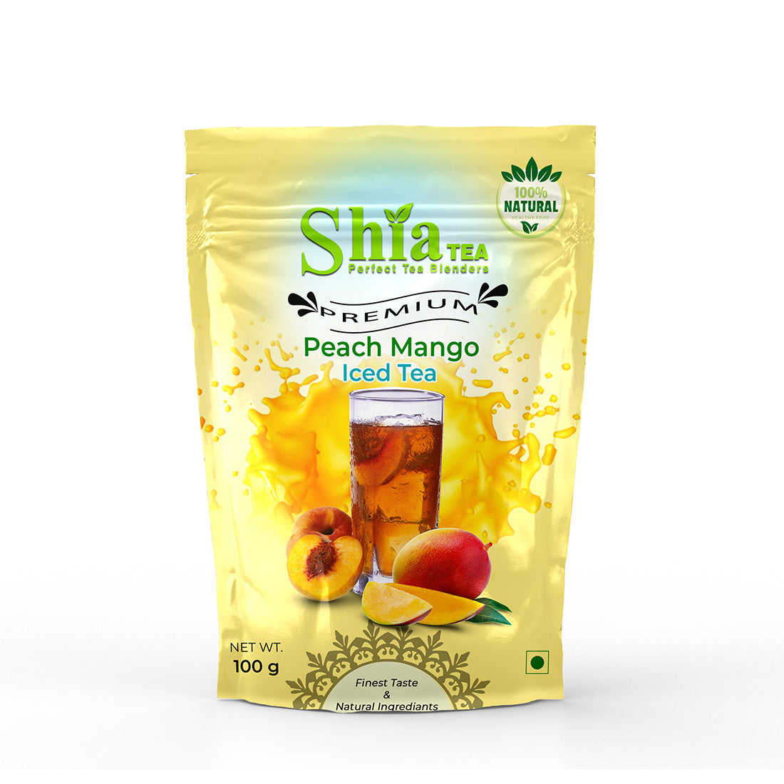 Peach mango green tea