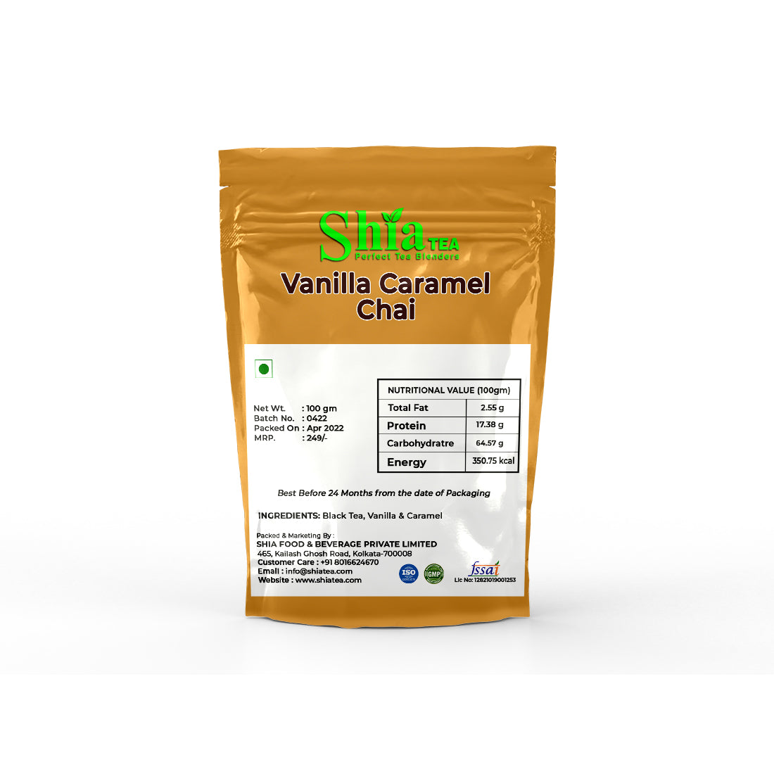 Vanilla Caramel Tea