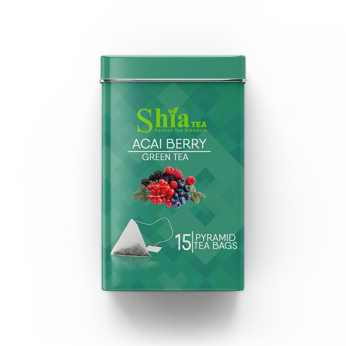 acai berry green tea bag