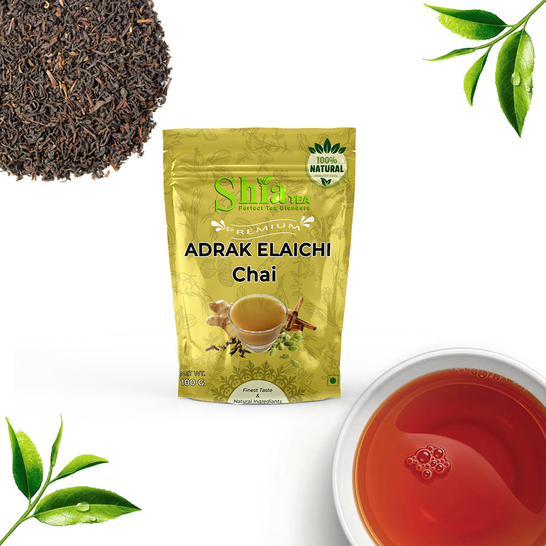 Adrak Elaichi chai