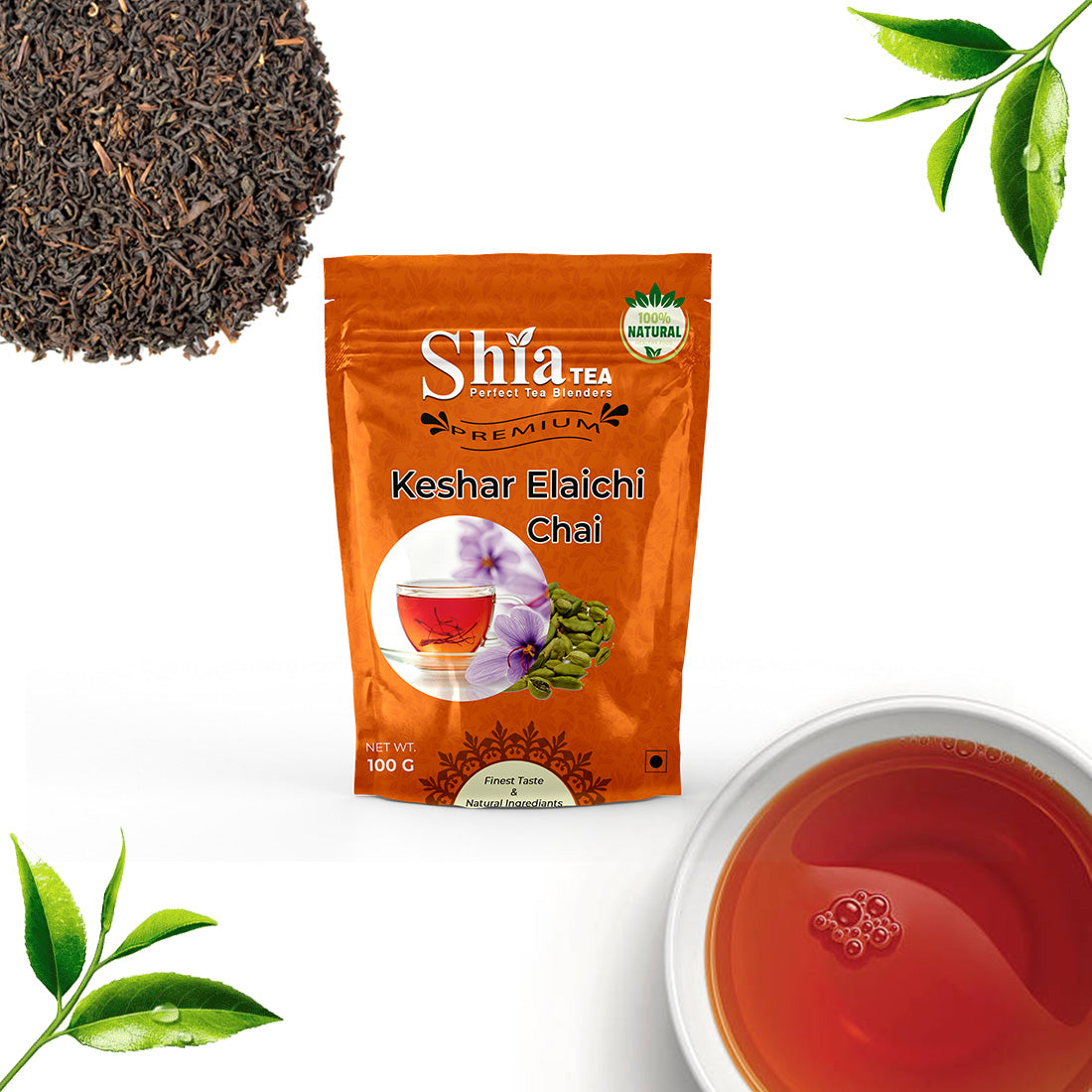 kesar elaichi chai