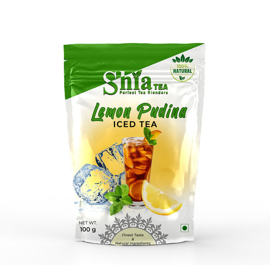 Lemon Pudina Iced Tea
