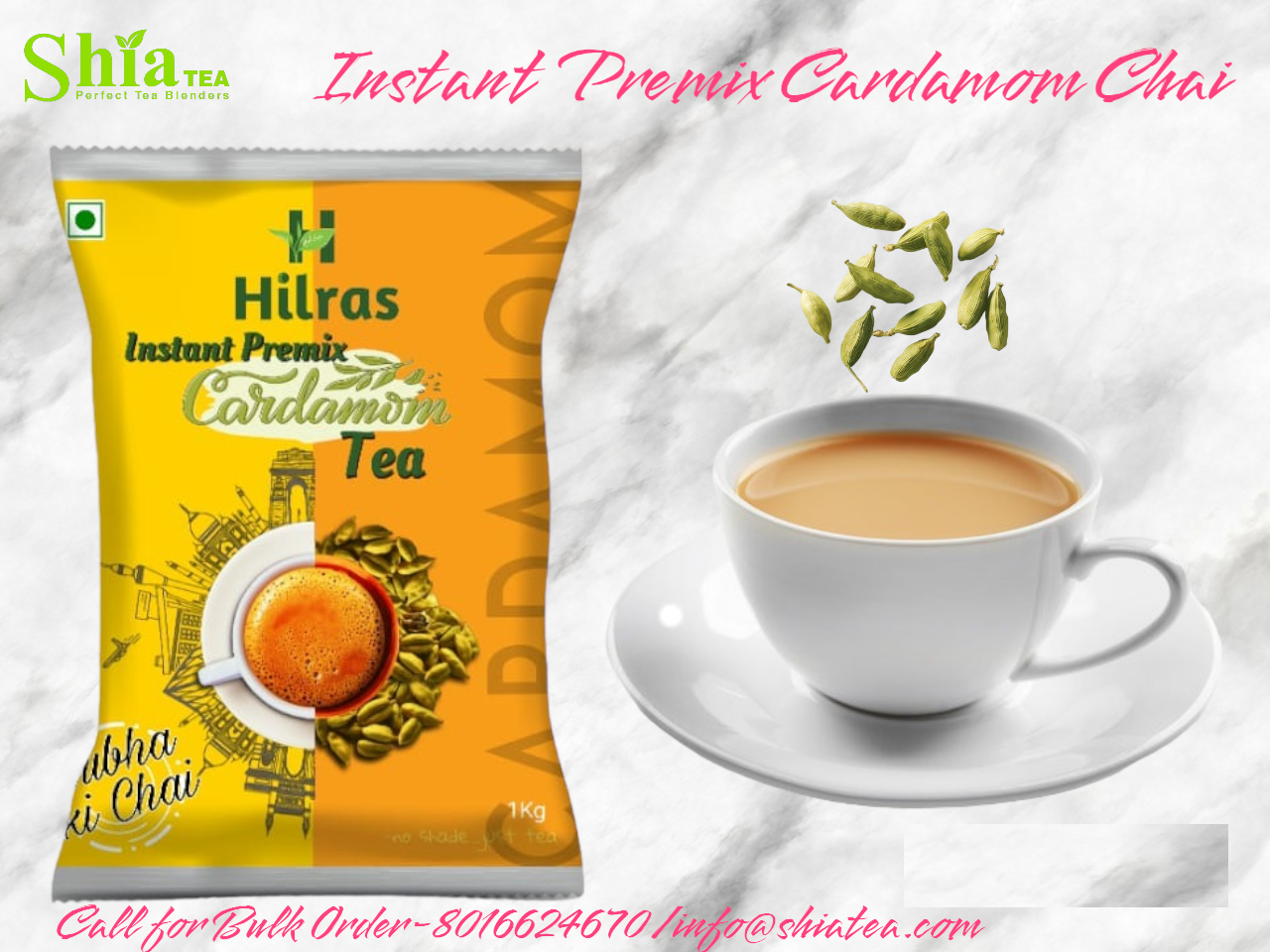 Cardamom Tea Premix 1 Kg Pack