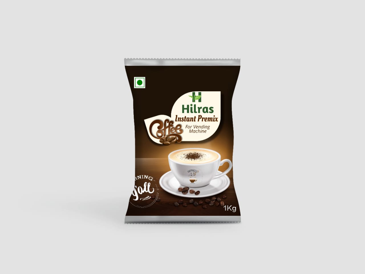 Premix coffee powder 1kg Pack.