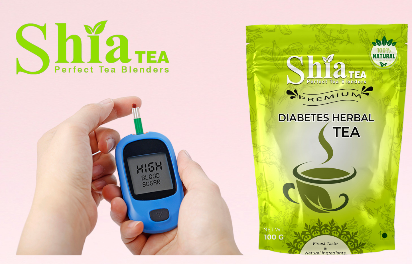 Diabetes Herbal I Natural Flavour I 100 gm Pouch