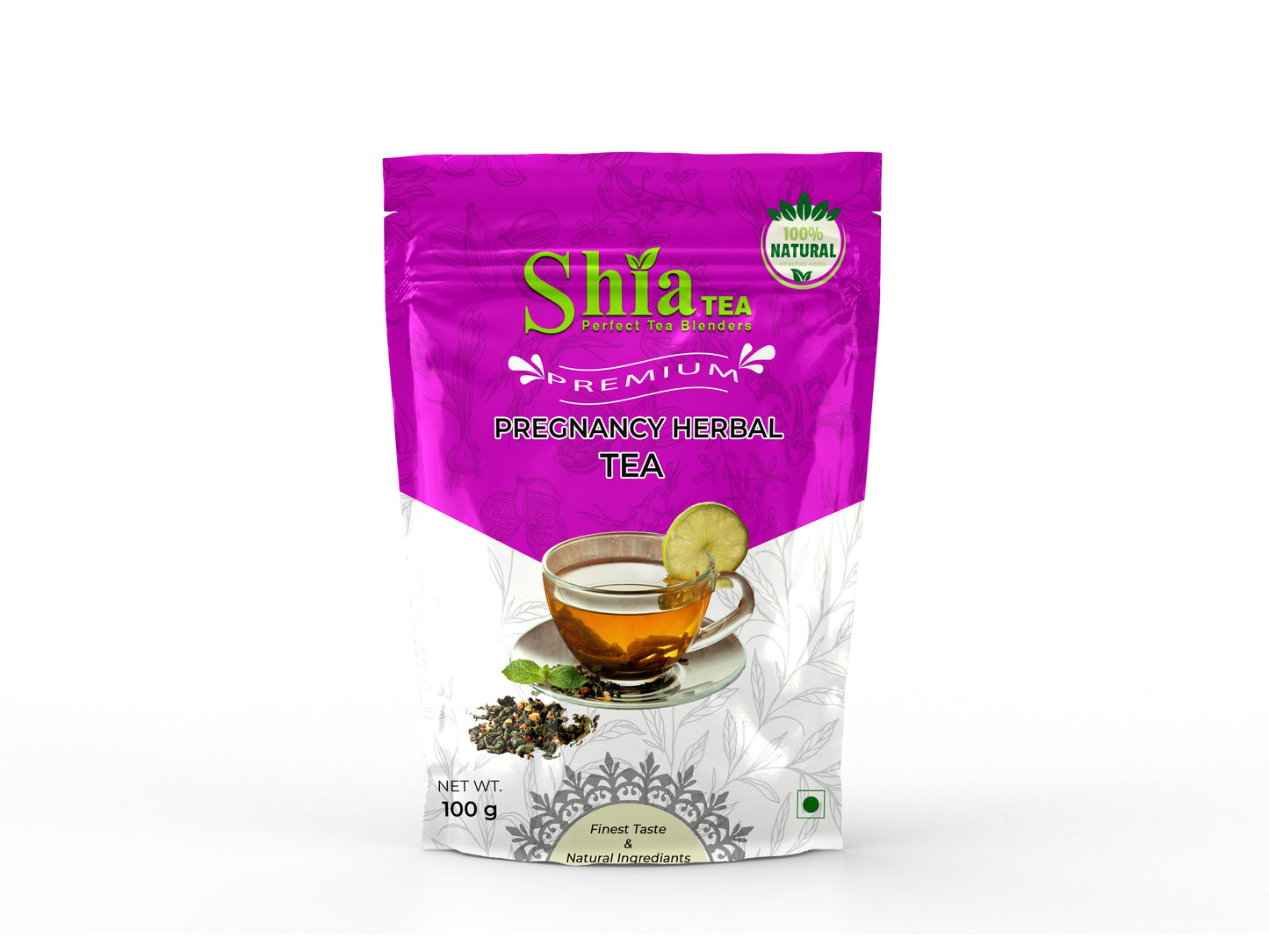 Shia Tea Pregnancy Herbal tea  | Raspberry Leaf  I Herbal Tea | 100 grams I pregnancy herbal tea