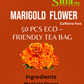 Marigold herbal Tea I Eco friendly 50 pcs tea bag I caffeine free herbal