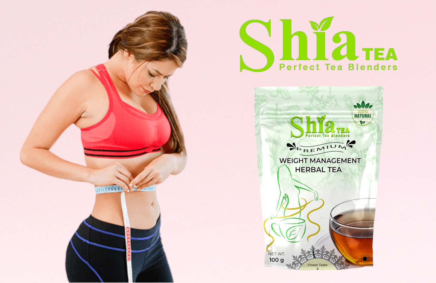 Weight Management Herbal Tea | 100 gm  |  pouch