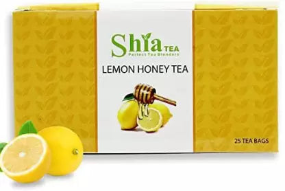 Lemon Honey Green Tea 25 units  X  4 pack Combo Tea Bags.