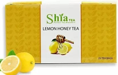 Lemon Honey Green Tea 25 units  X  4 pack Combo Tea Bags.