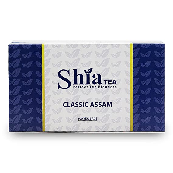 Classic Assam Tea, 100 Tea Bags I Staple free Tea bag I Envelope tea bag 100 Pcs