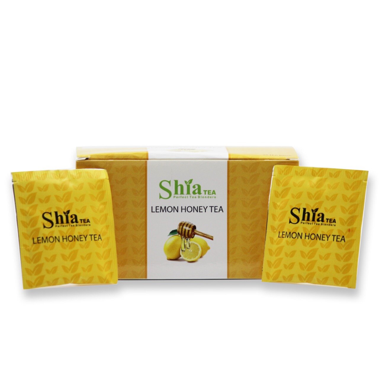 Lemon honey green Tea - staple free 25 Tea Bags – shiatea