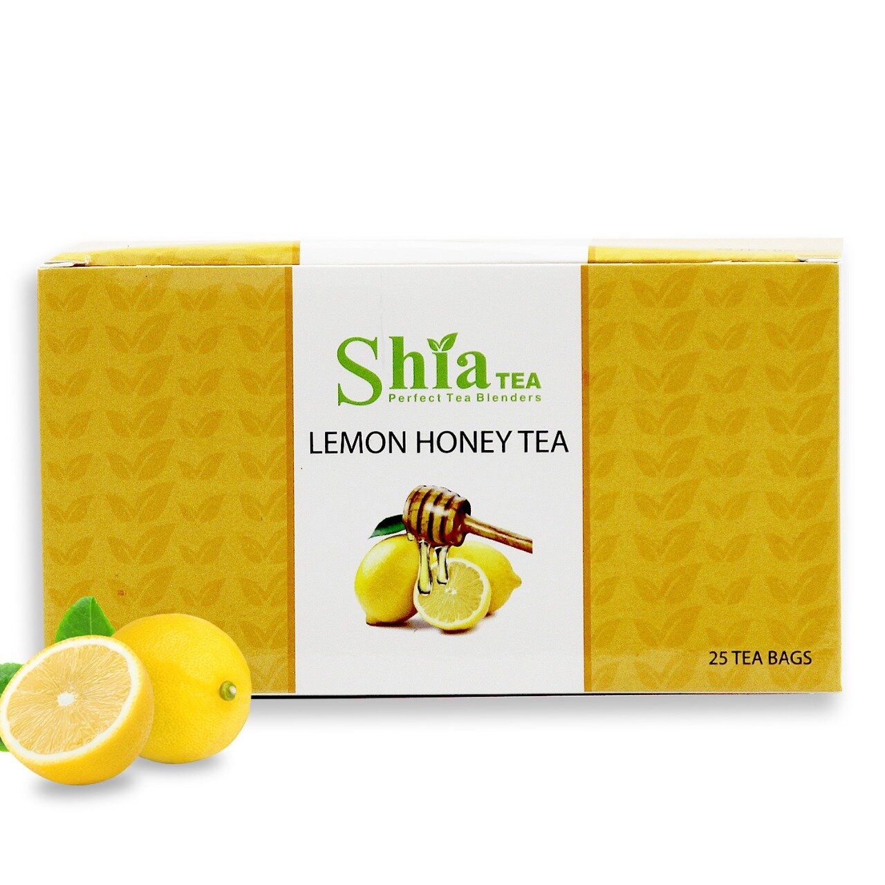 Lemon honey green Tea - staple free 25 Tea Bags – shiatea