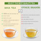 Shia Tea Lemon Honey Green Tea Wooden Gift Box - 36 Tea Bags - Best Gift Box.